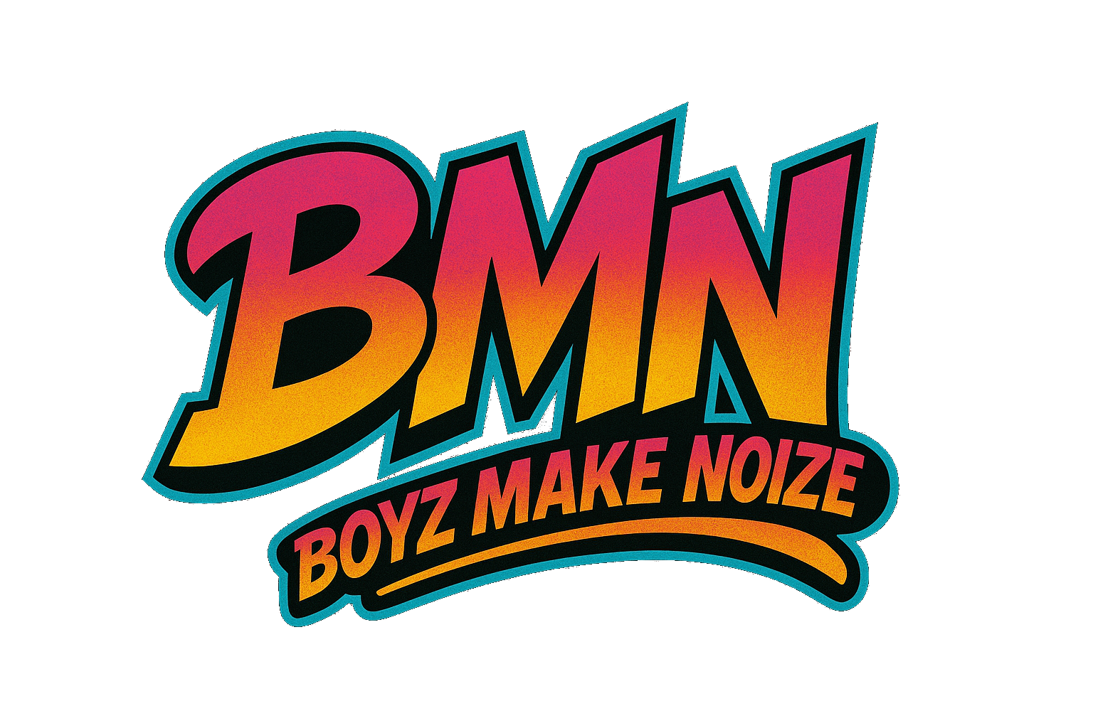 Boyz Make Noize Logo - 80s und 90s Italo Disco & Eurodance Projekt